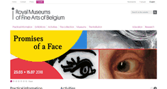 Desktop Screenshot of fine-arts-museum.be