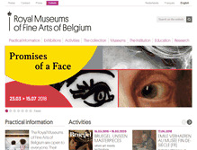Tablet Screenshot of fine-arts-museum.be
